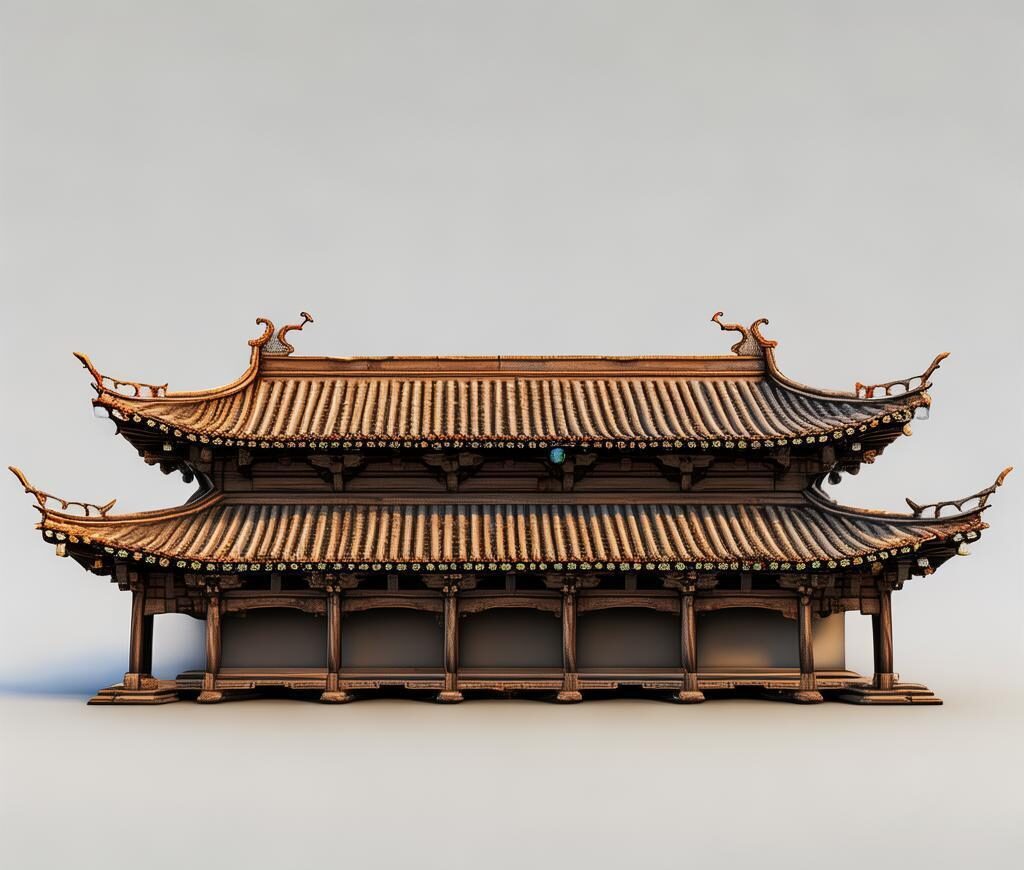 重檐庑殿顶