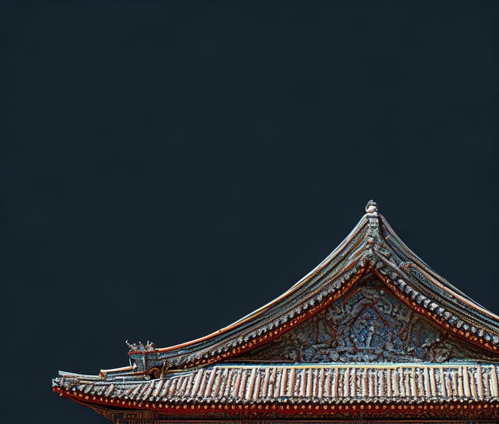 重檐庑殿顶