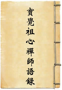 宝觉祖心禅师语录 - 作品封面
